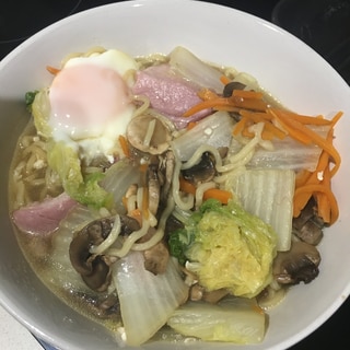 ミゴレンで具沢山ラーメン